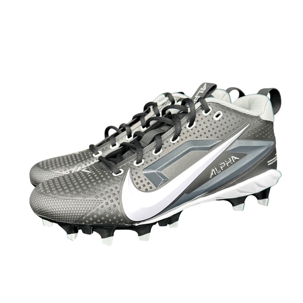 Nike Alpha Menace 4 FN0027 001 Agility X Power Football Cleats Men's Size 7.5